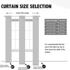 Anytime 100  Blackout Curtain 2 Panels Set thermal Insulated Window Drapes For B