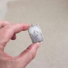 1891 George Unite Sterling Silver Vinaigrette Snuff Box Birmingham Trinket Pill