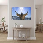 Holy Spirit Jesus Baptism Of The Lord Poster Picture Print Canvas Wall Art