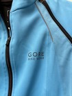 Gore Bike Wear Cycling Jacket Womens M Blue Convertible Zip Arms Windstopper