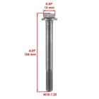 4x Caltric Control A-arm Screw Bolt W  Nut For Polaris 7518560 7519043 7547333