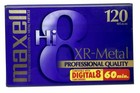 Lot 4 Maxell Hi8 Xr-metal 120 8mm Camcorder Tapes Digital8 60 Min New