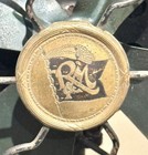 Antique 1920   s 8  Robbins   Myers R m Four Blade Electric Desk Fan - Not Working