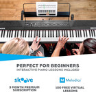 Recital - 88 Key Digital Piano Keyboard With Semi-weighted Keys  2x20w Speakers 