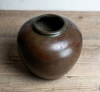 Antique Bronze Vase Meiji Era Japanese Art Decoration 2407