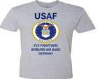 Erding Air Base  Germany shirt W emblem usaf Officially Licensed