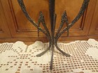 Vintage Bronze 5 Branch Candelabra Brutalist Modernist 11  X 9  Israeli