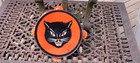 Vintage 1940s T cohn Halloween Noisemaker  Black Cat Tambourine