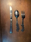 Vintage Disney Silverware Set - Donald  Mickey  Minnie