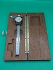 Brown And Sharpe Dial Caliper 599-579-2 Swiss  001  With Wooden Case