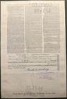1962 Boston Edison Stock Certificate 100 Shares Massachusetts Vintage Wall Art