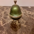 Vintage Evans Elegance Enamel Table Lighter  egg  Series Manufactured 1950 s