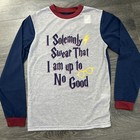 Harry Potter Pajamas    i Solemnly Swear I Am Up To No Good    2 Piece New
