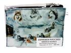 New Chukcha Dog Zippered Handy Pouch   Coin Purse Ruth Maystead - Siberian Husky