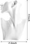 Jewelry Display Stand  Necklace Mannequin Display Stand For Selling  White Resin