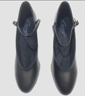 Capezio 650 Footlight Character Shoes Size 6m 7 5n 10 5m Black 2  Heels New