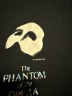 Vintage 1986 The Phantom Of The Opera Broadway Musical Promo Black Tshirt M