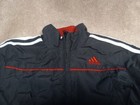 Adidas - Kids- Youth - Size 27 - Black Windbreaker - Nice