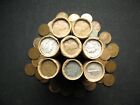     one Roll Wheat Cent Penny Cents One 90  Silver Us Dime   U s  Coin Sale Lot     