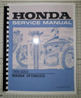 1994-2003 Honda Service-shop-repair Manual - Magna Vf750cd Pro Grade Comb Bound