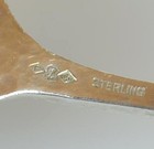 Antique Fessenden   Co Sterling Silver Old Boston Hand Hammered C1893 Serv Spoon