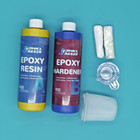 Jhkl Resin 32oz Crystal Clear Epoxy Resin Kit 1 1 Casting Coating Table Top