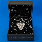 Star Wars X Rocklove New  galactic Forge  Do Or Do Not Pendant Necklace - Brass