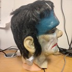 Vintage Glenn Strange Frankenstein Mask 1986 Cesar Horror Halloween Clown Style