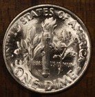 1952 S Ch Bu Roosevelt  Dime From Obw Rolls
