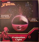 Marvel Spiderman Illuminate Your Room W  Led Color Changing Projection Light-new