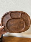 Vintage Mcm Digsmed Denmark Fondue Pot Dishes Teak Wood Plate Lot