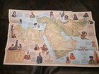1972  Peoples Of The Middle East  National Geographic  23  X 36 
