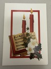Vintage Christmas Cards Lot Of 5 Greeting Cards Wisemen Winter Scense 