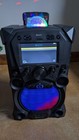 Singing Machine Fiesta Karaoke System  sdl9037   Bluetooth  Led Light  Black