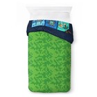 Minecraft Kid 2 Piece Twin full Reversible Comforter Set Microfiber Green Mojang