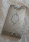 Vintage Sterling Silver Open Ended Card Case 1930s-1940s