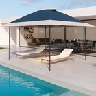 13x13ft Pop-up Gazebo Canopy Tent Heavy Duty Shelter Adjustable Height Tent