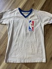Vtg 80   s Nba Game Worn Basketball Referee Jersey Shirt Sand Knit 82-83