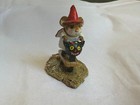 Wee Forest Folk M-296  scootin  With The Loot      White Retired Figurine