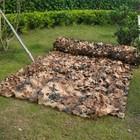 Outdoor Military Woodland Camouflage Netting Cutable Camo Net Camping Hunting