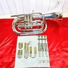 Yamaha Ybh-301m Marching Baritone Horn Used With Soft Case Mouthpiece
