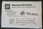 Buick Showroom Wall Letters - Logo Sign Dealership Showroom  - Medium - Nib New