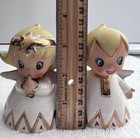 1950s Vintage Lefton Christmas Angel Set Of 2 Salt   Pepper Shakers 2307 Japan