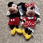 Big Lot Of 28 Vintage Disney Store Bean Bag Plush With Original Tags  