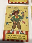 4- Tip-top Bread Circus Premium Toy Cards 1954  Unused Vg 2 7 8 9