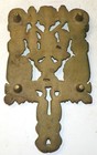 Vintage Wilton Cast Iron Bronzed Footed Trivet