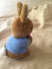 Beatrix Potter Peter Rabbit 7 5   Plush Stuffed Toy Eden Holding Carrot