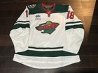 Nhl Minnesota Wild Game Worn  18 Jordan Greenway Hockey Jersey 