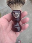 Vintage Hardright Shave Brush New 20mm Silver Tip Badger Knot