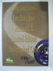 Dale Earnhardt Classic 5 Sport 1995 Autograph